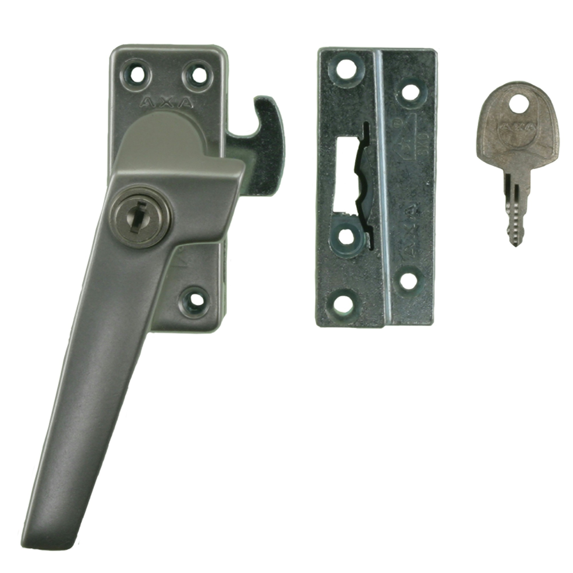 Axa Raamboom Met Cilinderslot Links Aluminium axa kopen in de aanbieding