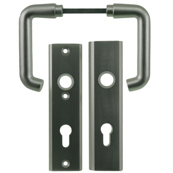 NEMEF veiligheidsbeslag SKG 3-sterren achterdeur 72 mm