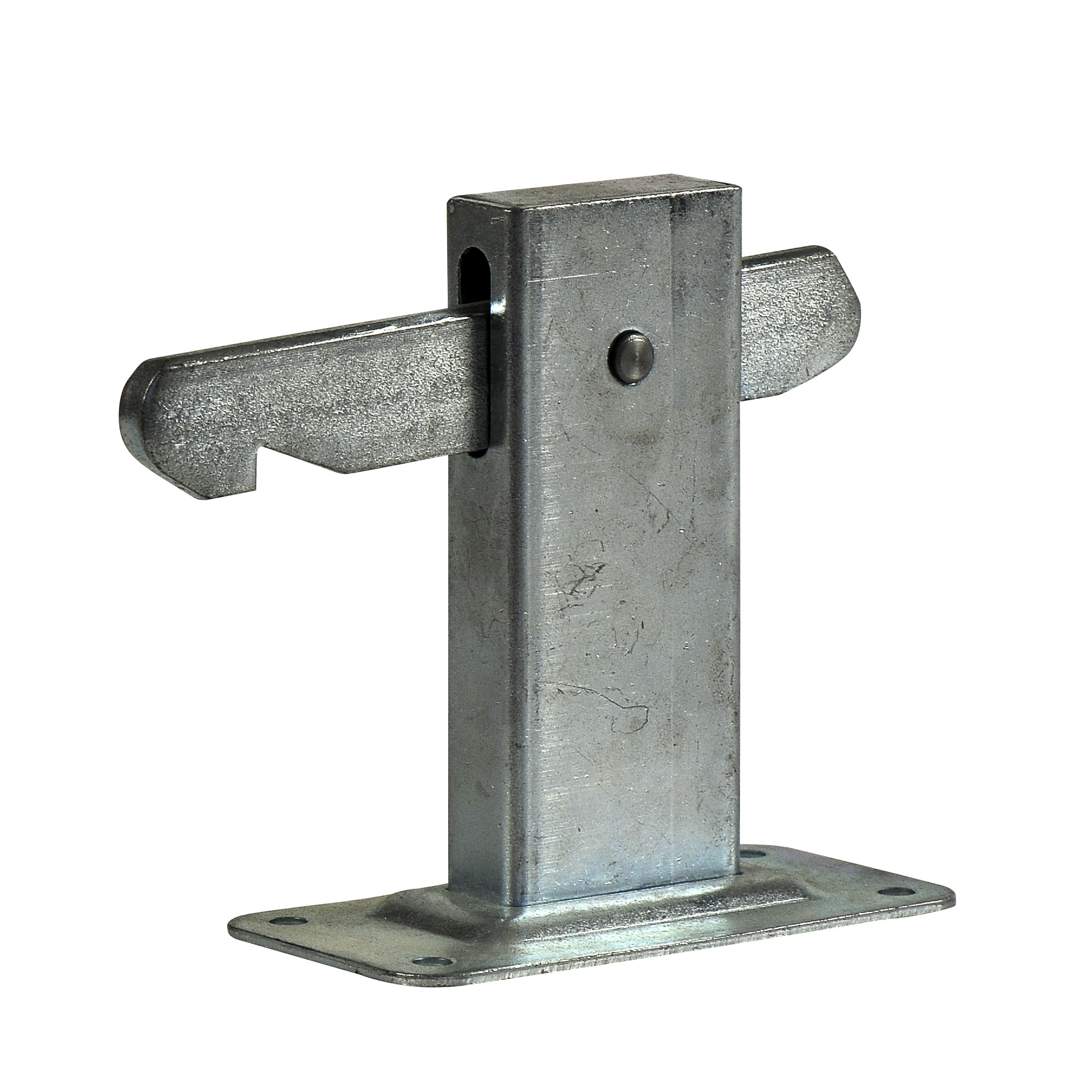 Deurvastzetter vloerplaat verzinkt Deurdrangers, stoppers & buffers