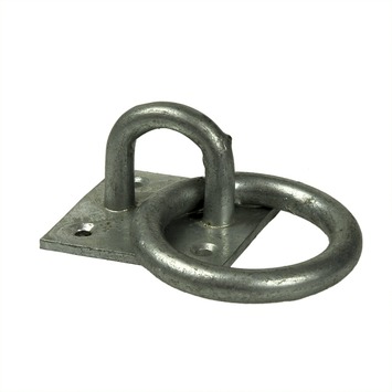 Aanlegring thermisch verzinkt 55x55 mm