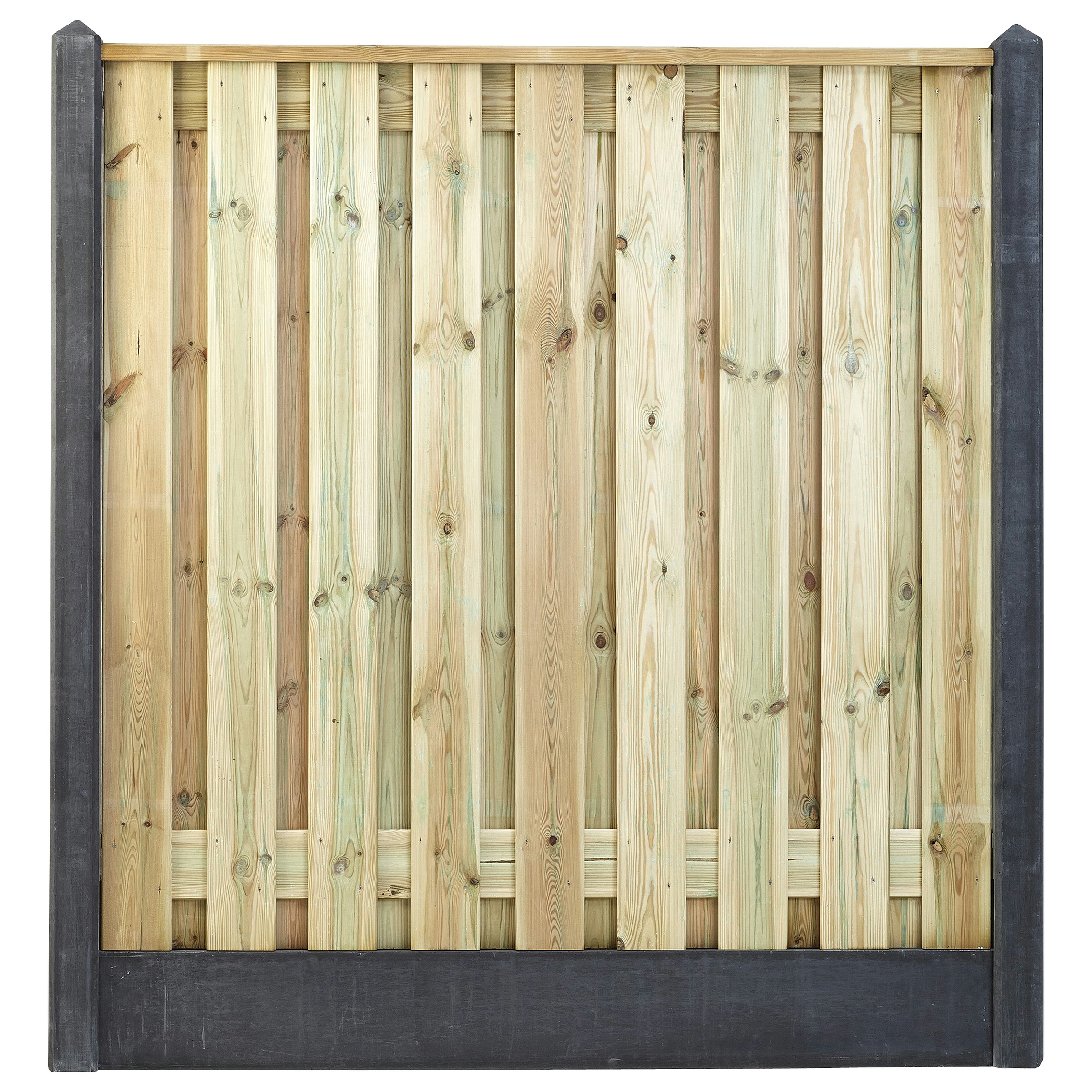 Houtbetonschutting Compleet Met Plaatsing Lengte 10 Tm 105 Meter huismerk kopen in de aanbieding