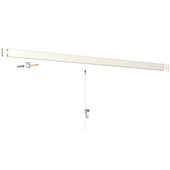 Artiteq Click Rail schilderij ophangsysteem compleet 6 meter créme-wit