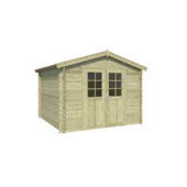 Tuinhuis Narcis vurenhout geïmpregneerd 295 x 307 cm