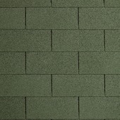 Shingles groen incl. nagels 3 stuks 9 m²