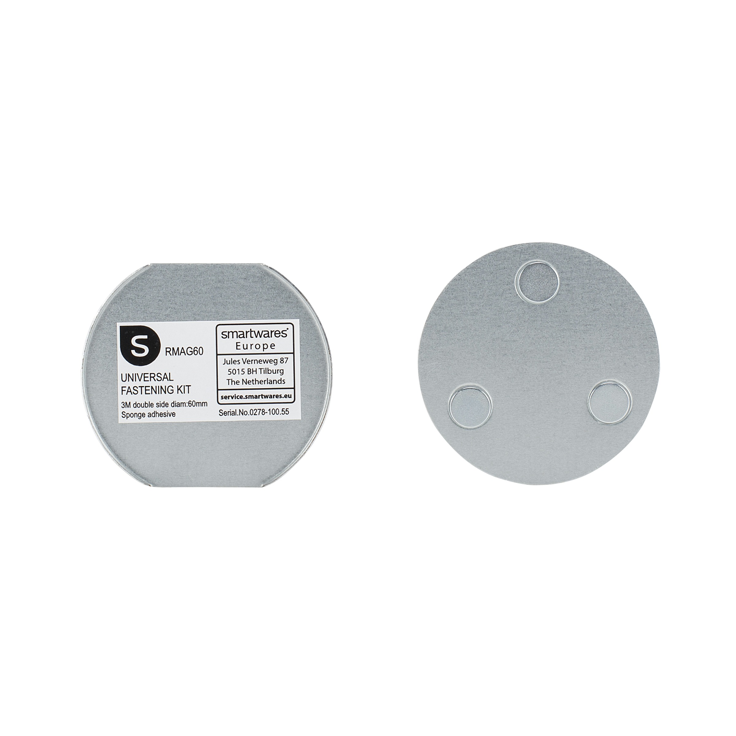 Smartwares Magnetische Montageset Rmag60 Voor Bevestiging Rookmelder smartwares kopen in de aanbieding