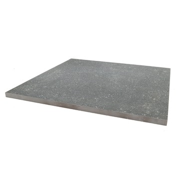 Terrastegel Keramisch Solid Stone Spots Licht Grijs 60x60 cm