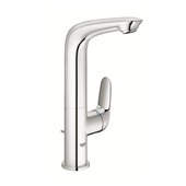 Grohe Wastafelkraan Wave New L met Hendel en Waste Chroom