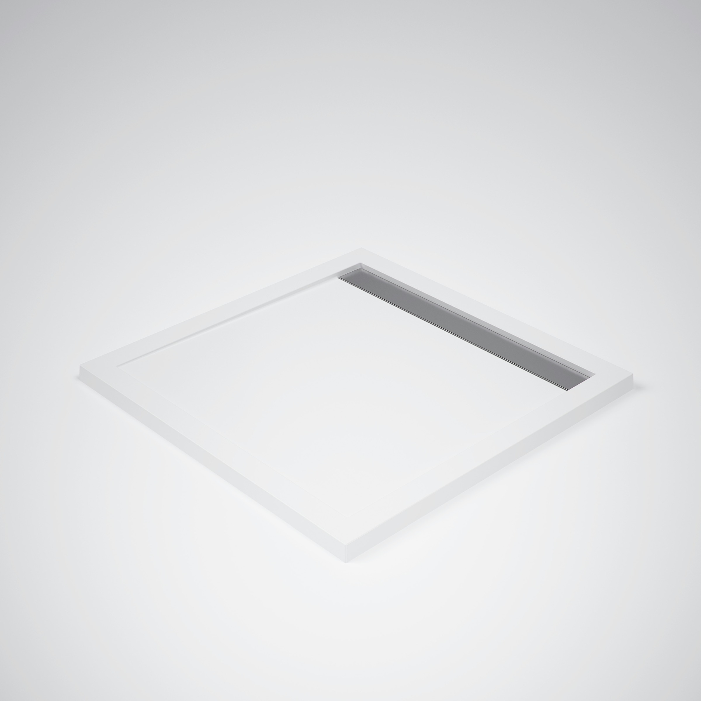 Bruynzeel Douchebak 90X90Cm Wit Gietmarmer bruynzeel kopen in de aanbieding