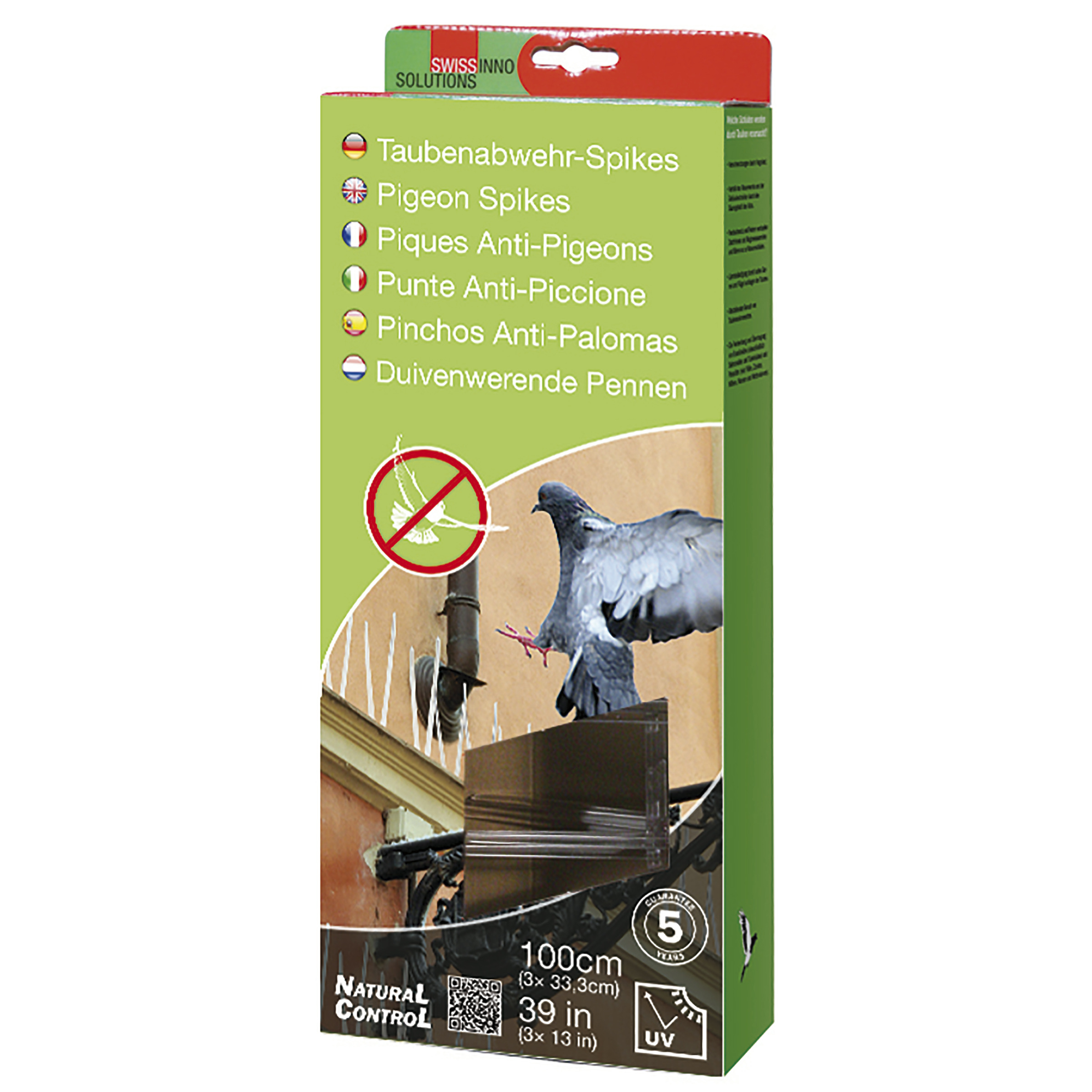 Swissinno Solutions Duivenpinnen Kunststof 100 swissinno solutions kopen in de aanbieding