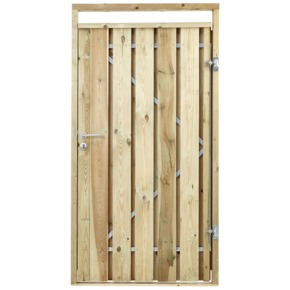 Tuinpoort voor hout beton schutting grenen rechtsdraaiend breedte ca. 110 cm