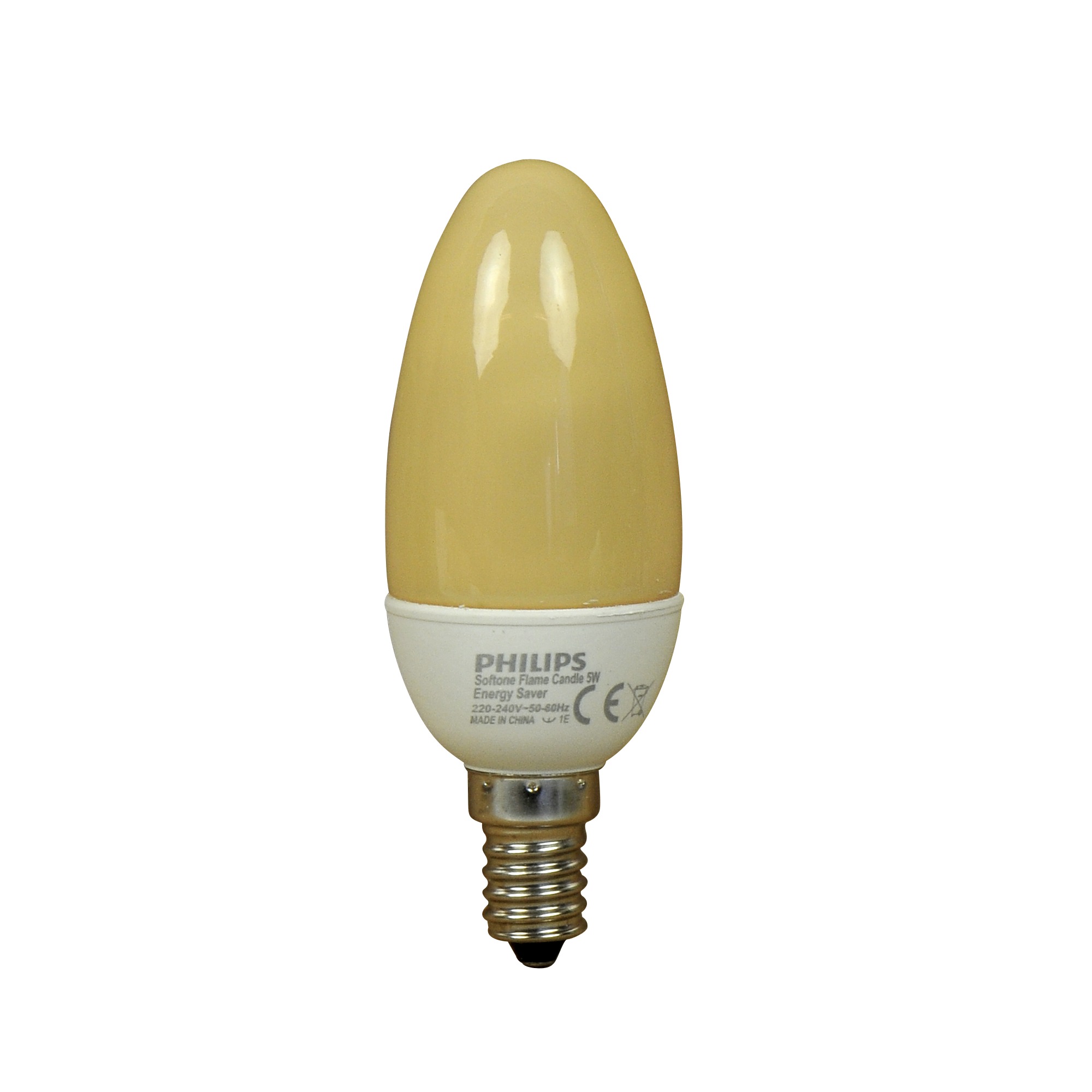 Philips Softone spaarlamp kaars E14 5W flame Spaarlampen Lampen