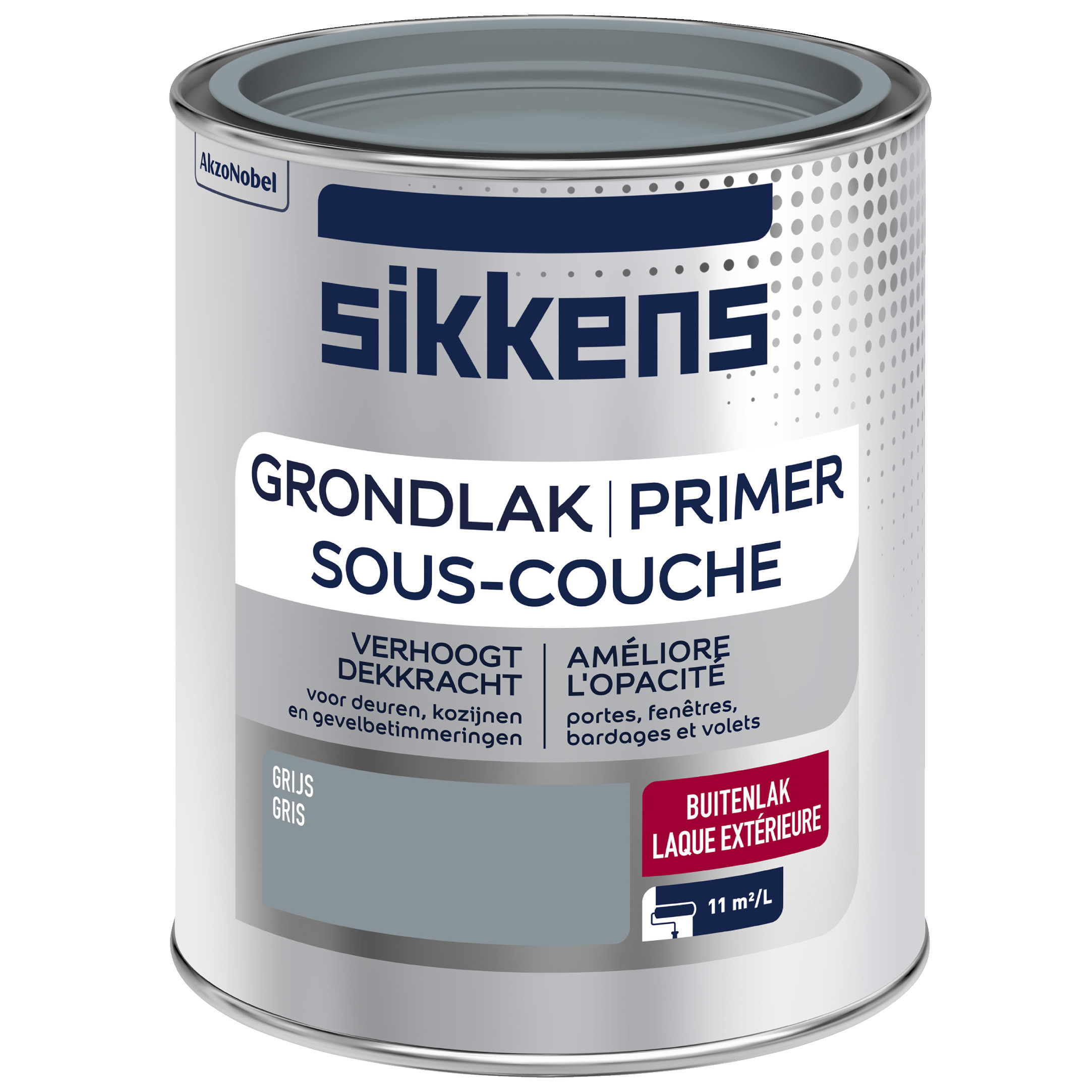 Sikkens Grondlak Buiten Grijs 750 Ml sikkens kopen in de aanbieding