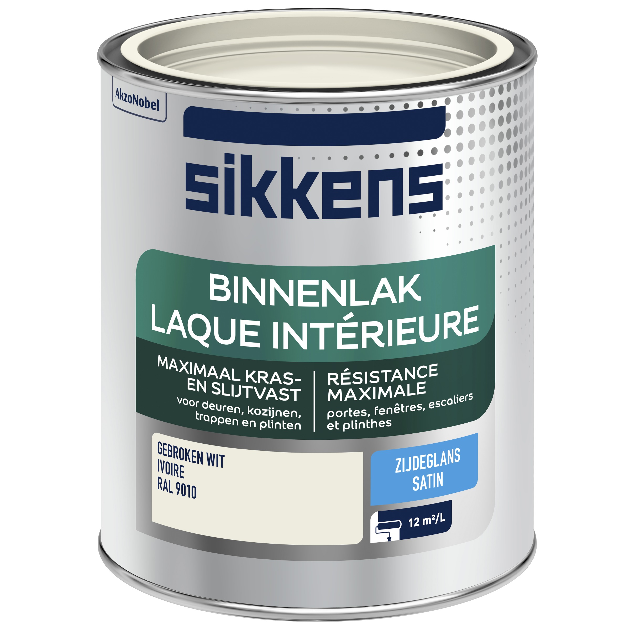 Sikkens Binnenlak Ral 9010 Zijdeglans 750 Ml sikkens kopen in de aanbieding