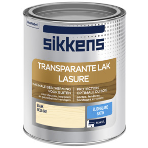 Sikkens buitenlak zijdeglans transparant blank 750 ml