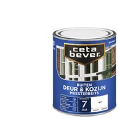 CetaBever Meesterbeits Deur & Kozijn zijdeglans dekkend wit 750 ml
