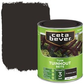 CetaBever Tuinhoutbeits zijdeglans dekkend klassiekbruin 750 ml