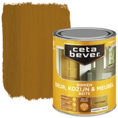 CetaBever Deur, Kozijn & Meubelbeits zijdeglans transparant licht eiken 750 ml