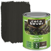 CetaBever Tuinhoutbeits zijdeglans transparant ebben 750 ml