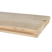 Blokhutprofiel Douglas hout geschaafd 300 x 2,8 x 19,5 cm