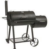 Gamma Jamestown rookbarbecue Jamestown metaal zwart 146x81x142Â cm aanbieding