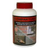 Compaktuna plastic bindmiddel voor cement, kalk of gips 1 liter