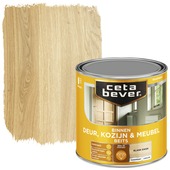 CetaBever Deur, Kozijn & Meubelbeits zijdeglans transparant blank eiken 250 ml