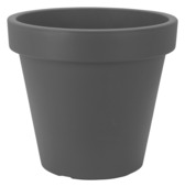 Bloempot antraciet kunststof Ø 30 cm