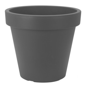 Bloempot E&K antraciet Ø 40 cm