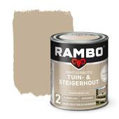 Rambo Pantserbeits Vintage tuin- en steigerhout zijdeglans dekkend poeder beige 750 ml