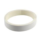Strijkband rechtkant wit 23 mm 2,5 meter