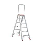 Altrex dubbel oploopbare trap Sierra Prof 2x6 treden