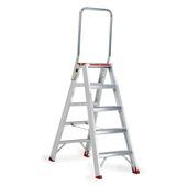 Altrex dubbel oploopbare trap Sierra Prof 2x5 treden