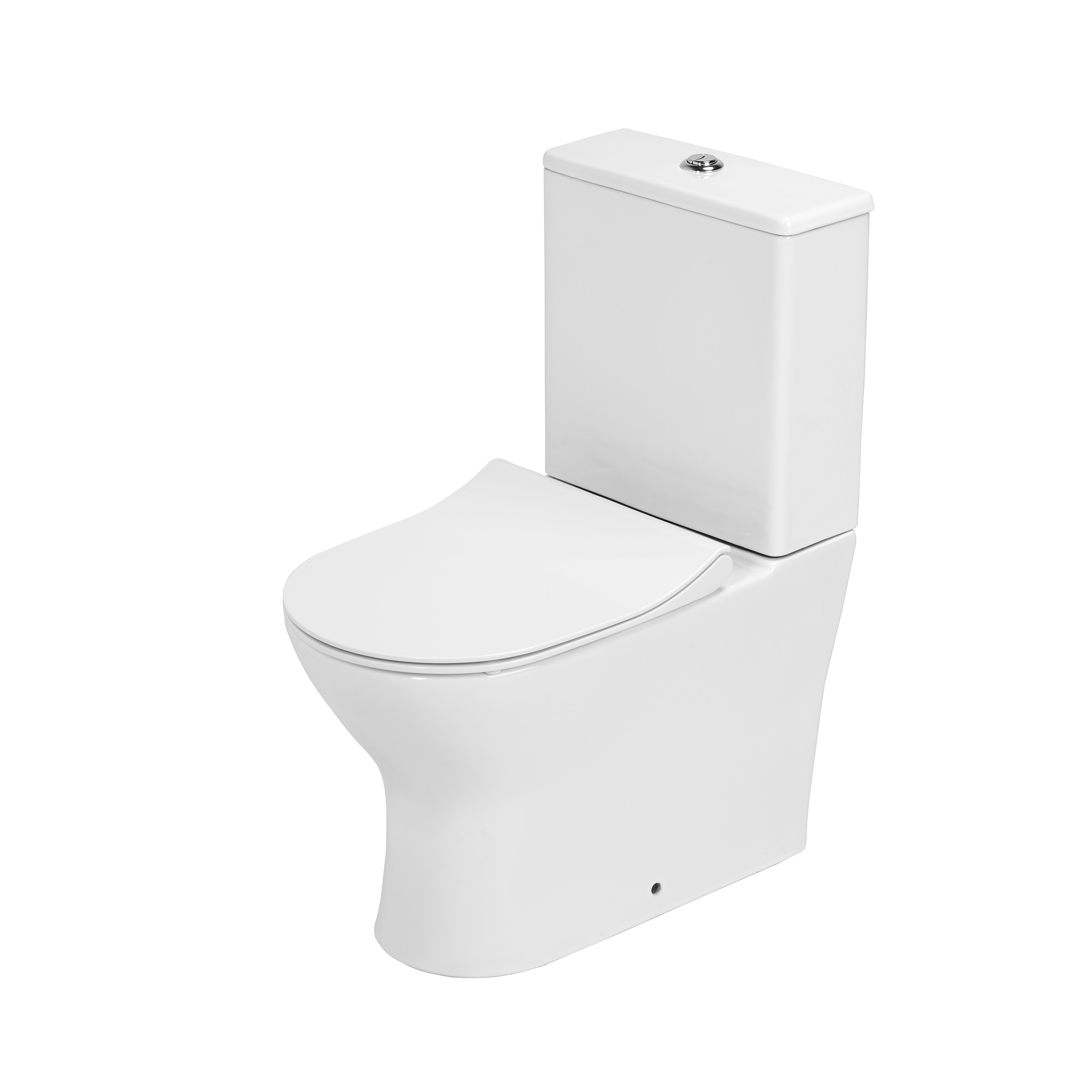 Atlantic Newport Toilet Duoblok Zonder Spoelrand Pkmuuraansluiting atlantic kopen in de aanbieding