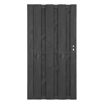 | Poort Royal Antraciet Grenen ca. 180x90 cm kopen? | tuinpoorten