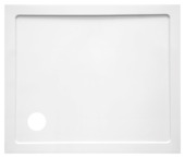 Van Marcke Helion douchebak in kunststofcomposiet wit 100x90