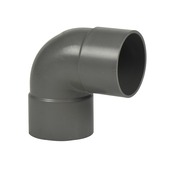 Martens bocht 90° PVC grijs 2x lijmverbinding 50x50 mm