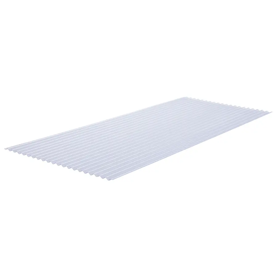 Martens PVC golfplaat 32/9 transparant 153 x 66 cm