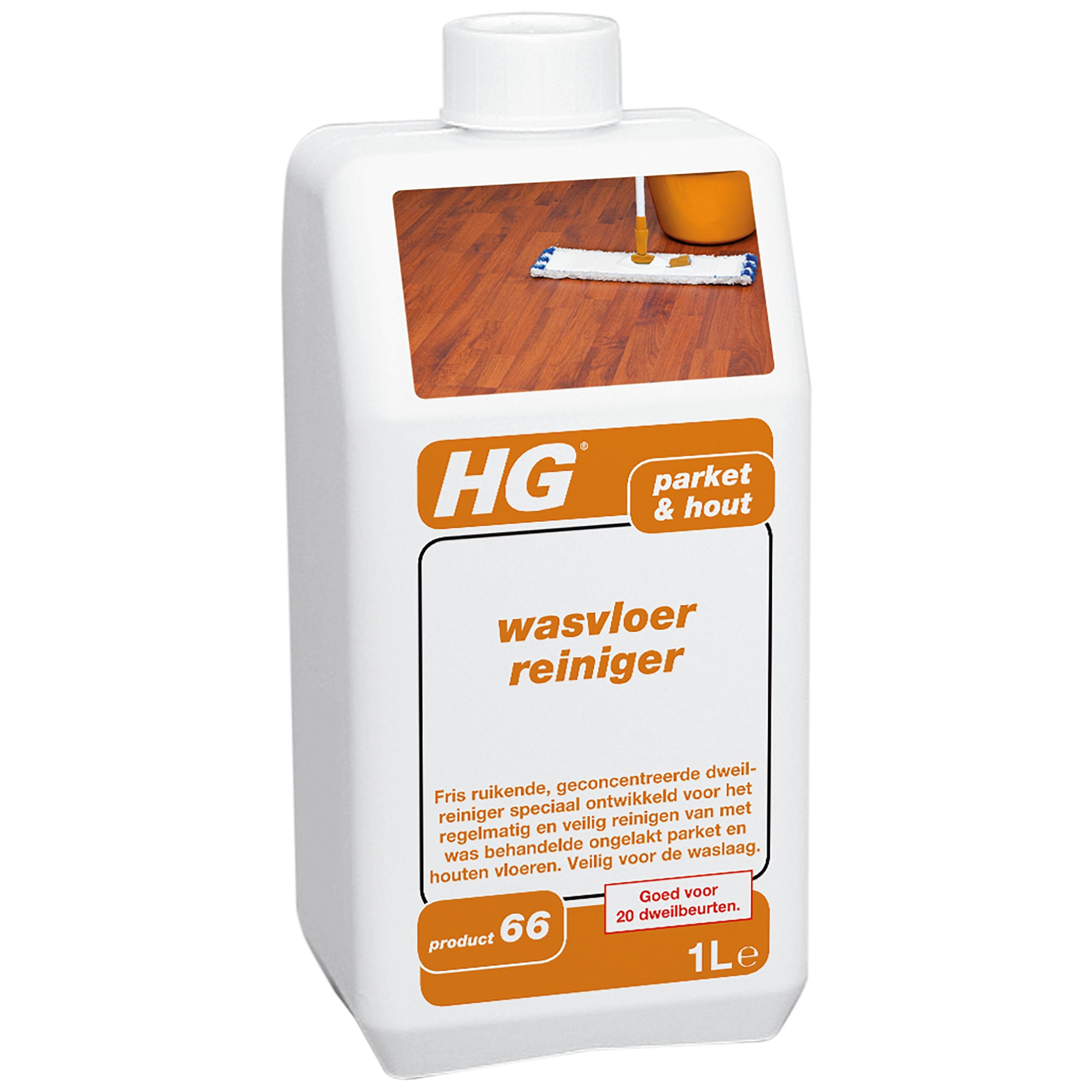 Hg Wasvloerreiniger Parkethout 1 Liter hg kopen in de aanbieding