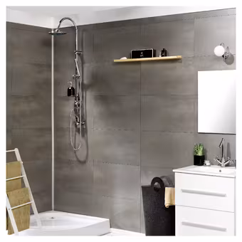 Dumawall+ wandtegel kunststof Taupe 1,95m² 37,5x65cm 8 stuks