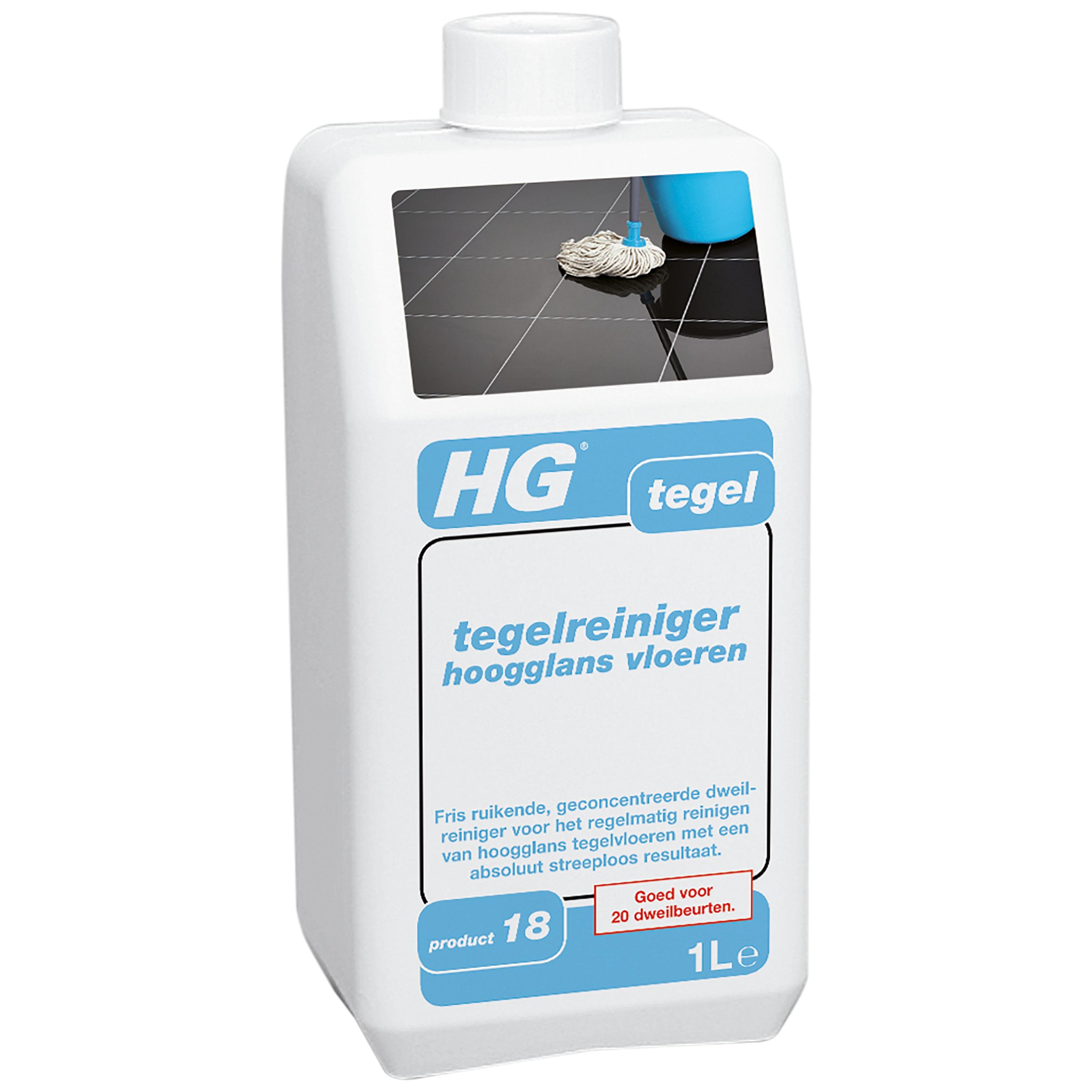 Hg Tegelreiniger Hoogglans Vloeren 1 Liter hg kopen in de aanbieding