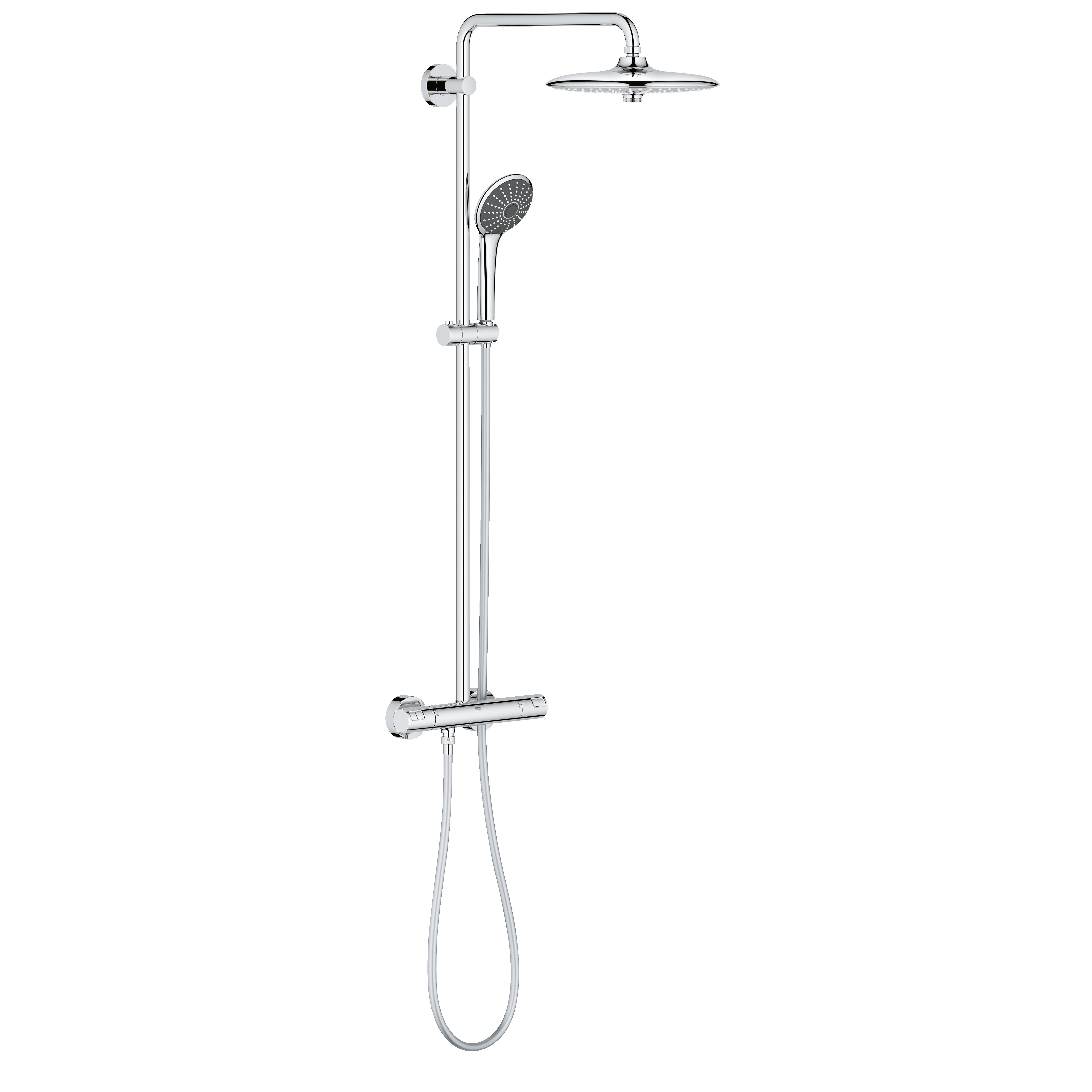 Grohe Regendouche Vitalio Joy O26 Cm Met Thermostatische Douchekraan En Handdouche 3 Douchestanden grohe kopen in de aanbieding
