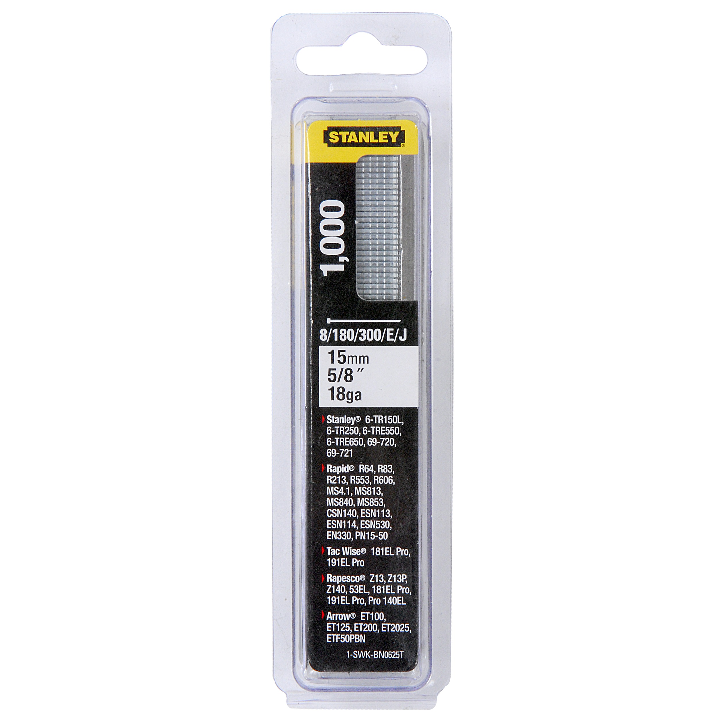 Stanley Nagels 15 Mm 1000 Stuks stanley kopen in de aanbieding