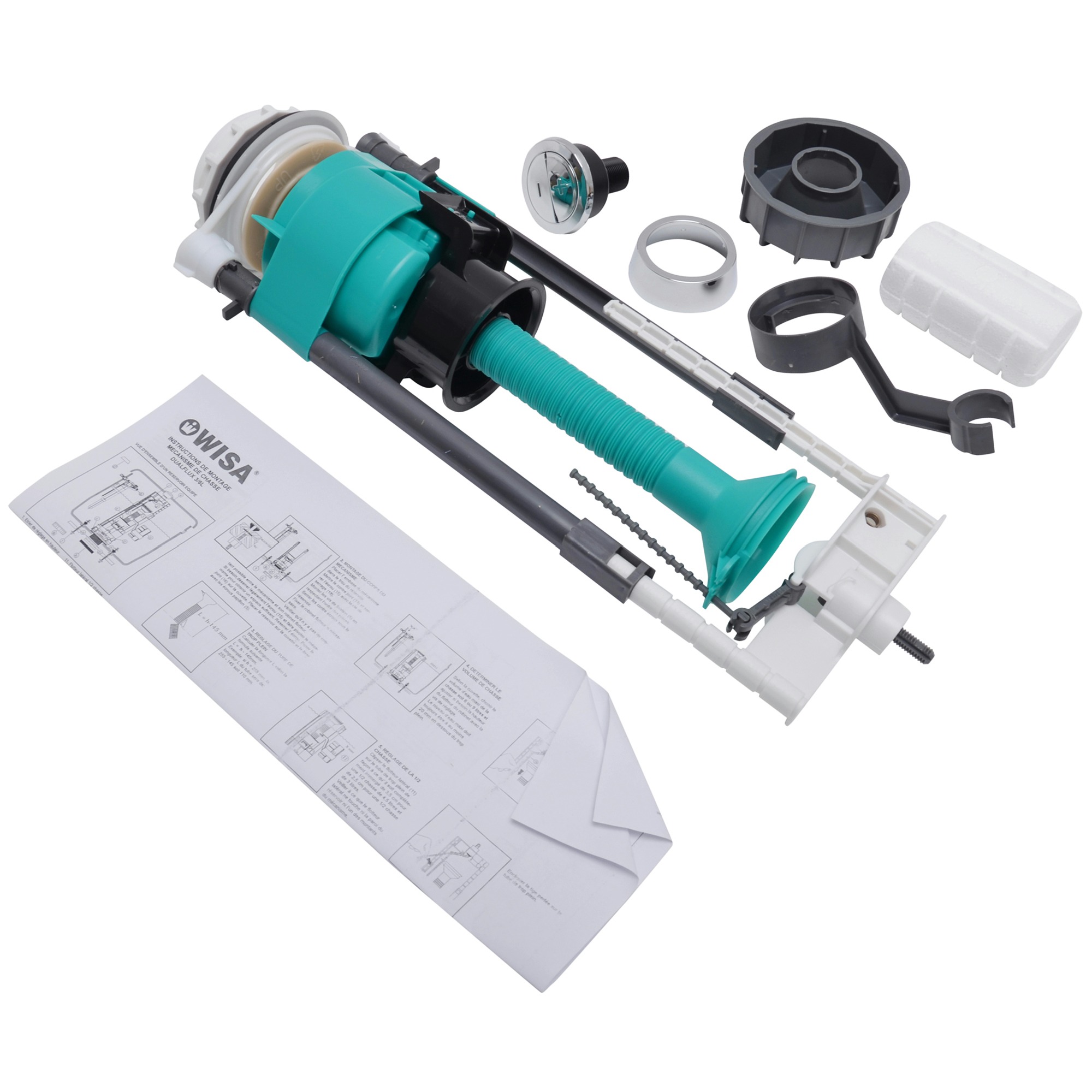 Wisa Dual Flush Uitstroommechanisme Universeel wisa kopen in de aanbieding