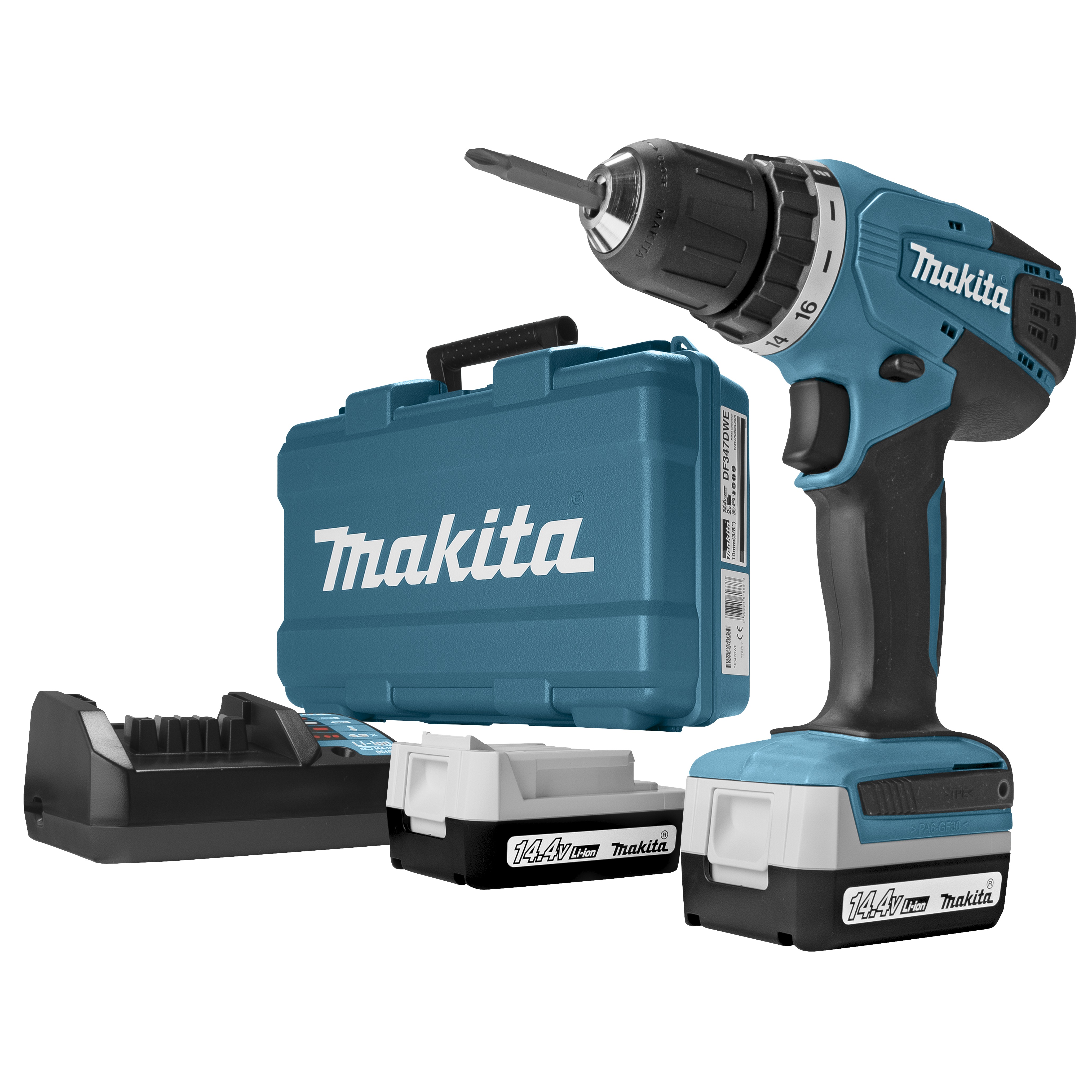 Makita accuboormachine DF347DWE 14,4V