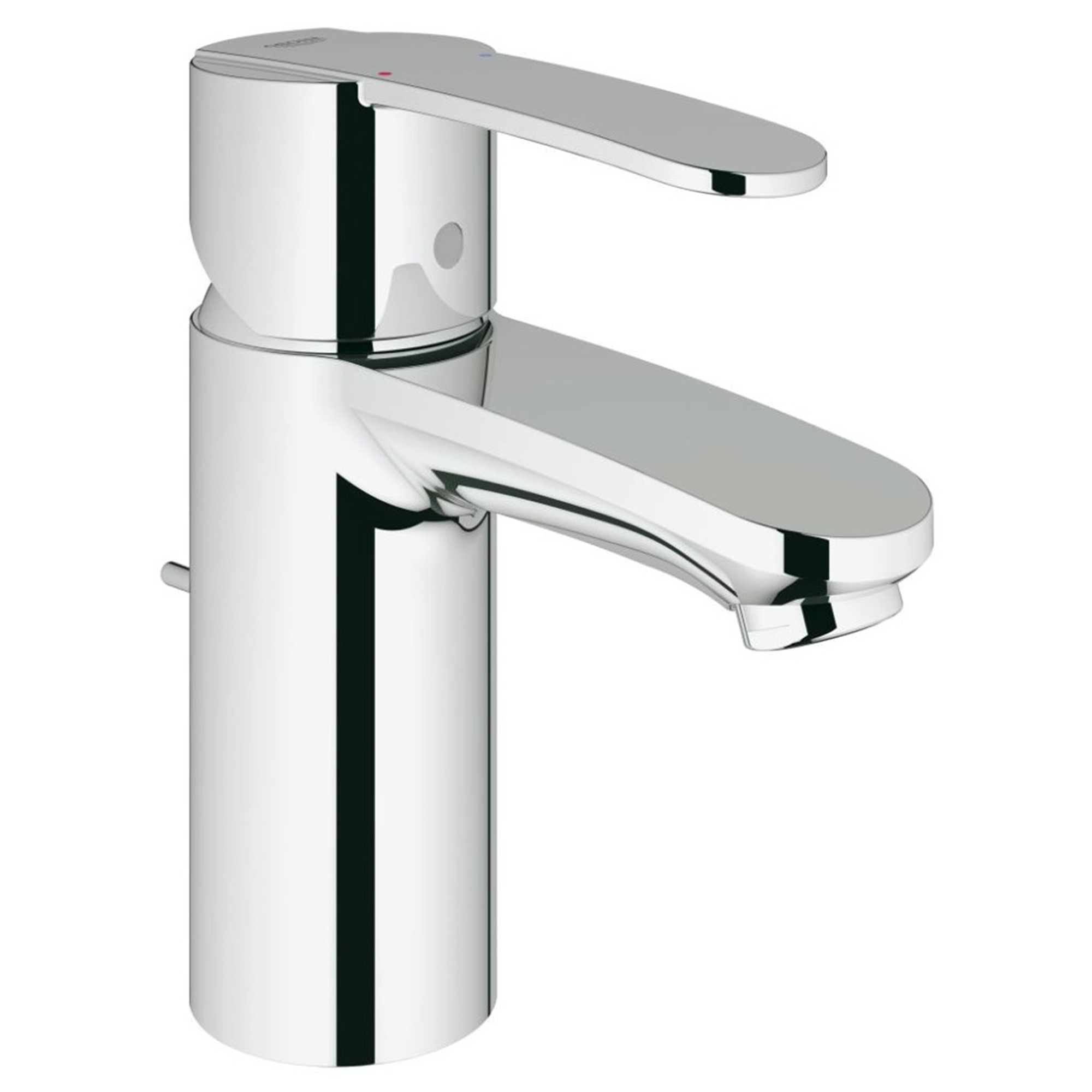 Grohe Wastafelkraan Wave Cosmopolitan Met Hendel En Waste Chroom grohe kopen in de aanbieding