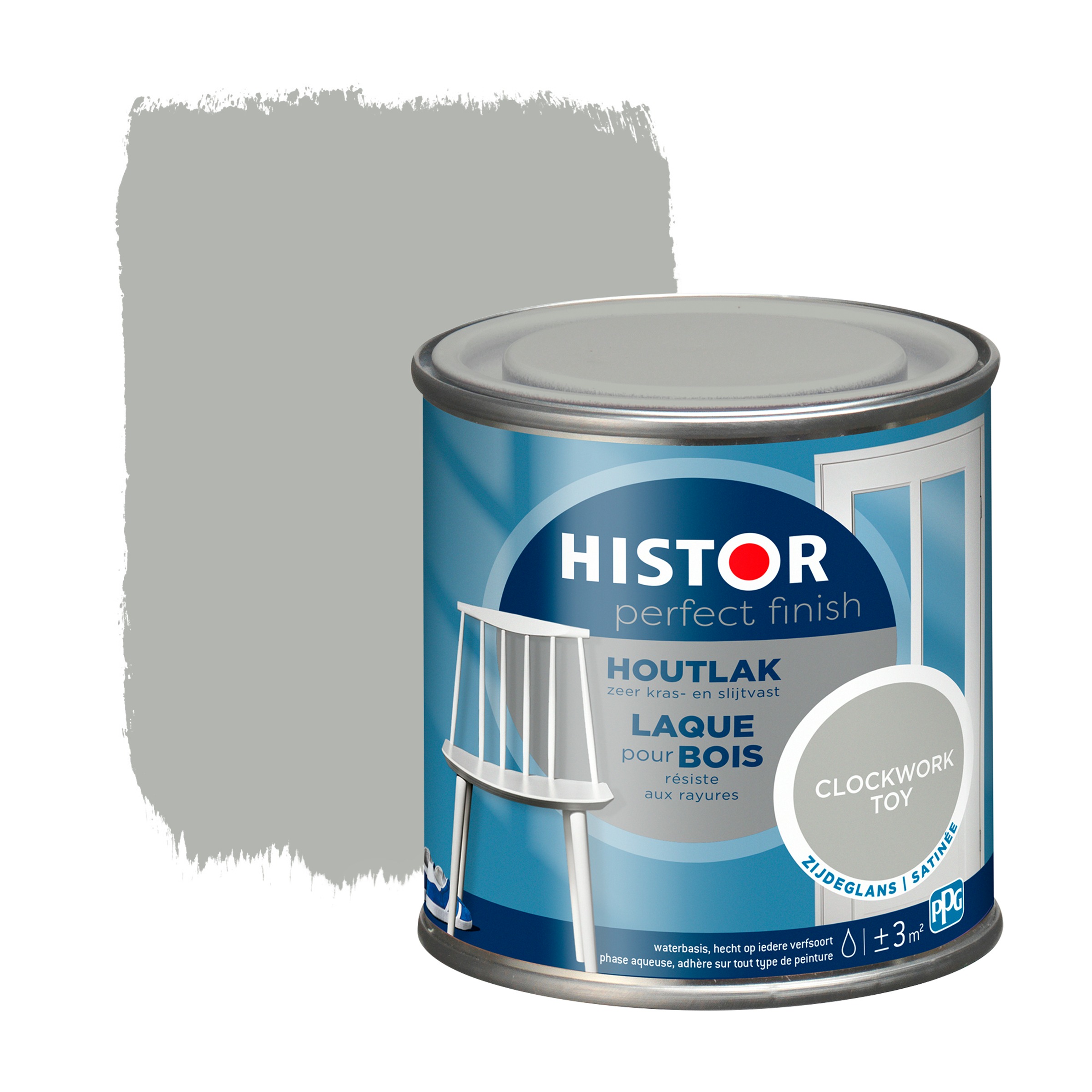 Histor Perfect Finish Houtlak Clockwork Toy Zijdeglans 250 Ml histor kopen in de aanbieding