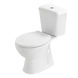 OK duoblok toilet AO/vloeraansluiting WC pack