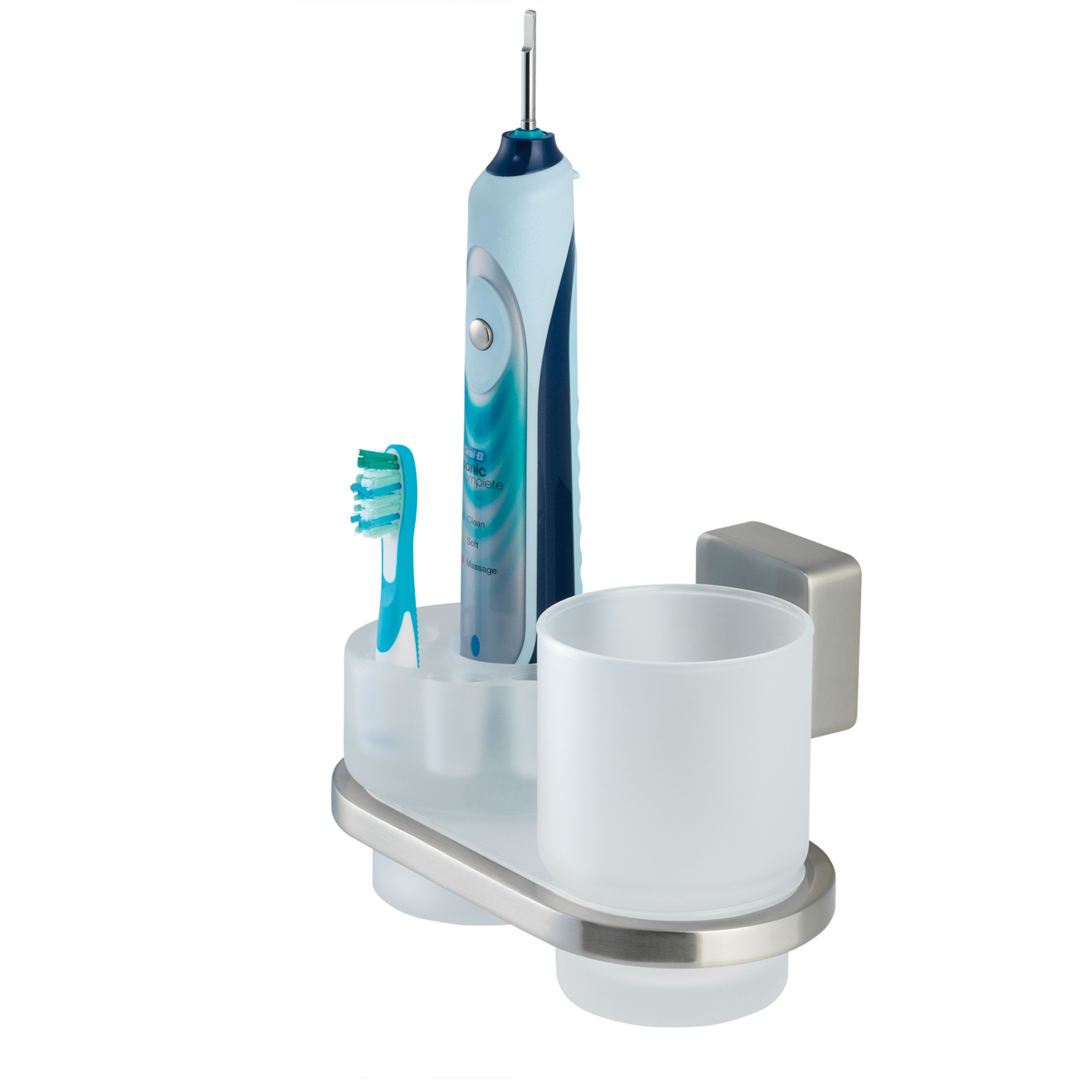 Tiger Dubbele Bekerhouder Impuls Hangend Met Beker Rvs tiger kopen in de aanbieding