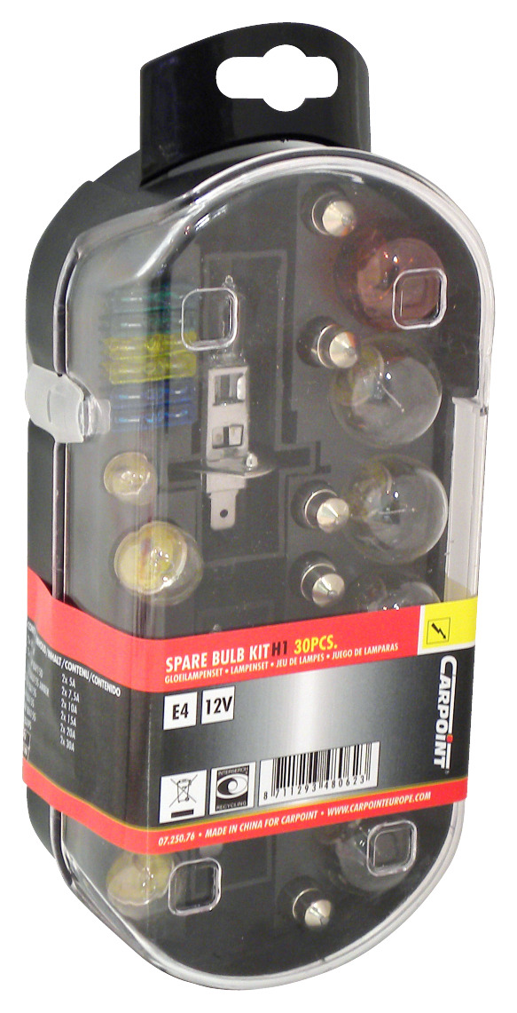 Carpoint Gloeilampenset H1 30 Delig carpoint kopen in de aanbieding