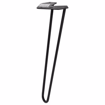 Duraline meubelpoot Hairpin zwart 40 cm